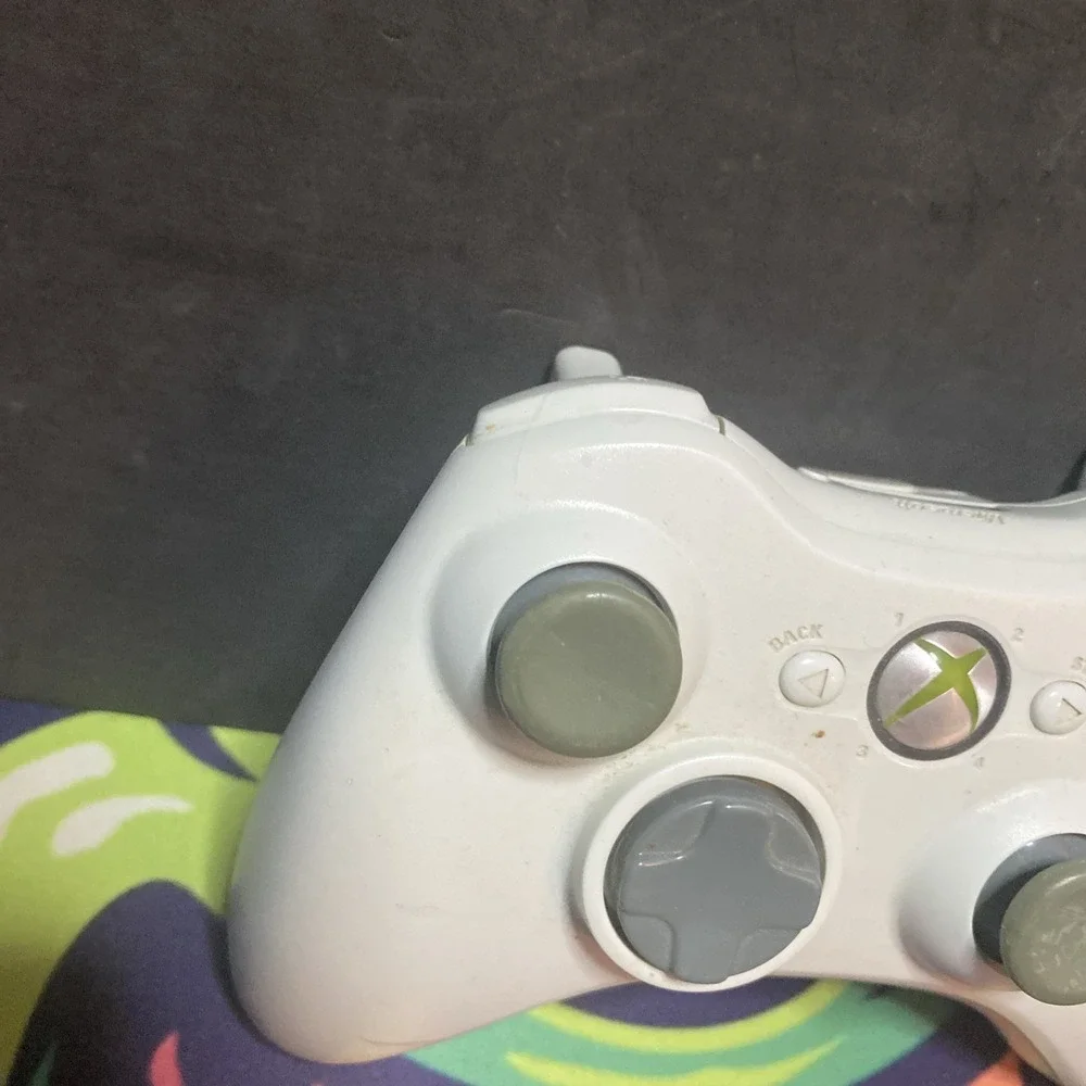 XBOX 360 OEM WIRELESS CONTROLLER White Nice With Pack A1